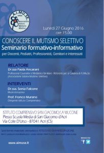 LONCADINA seminario docenti 27 giugno 2016