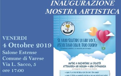 Varese – Inaugurazione Mostra Artistica – 4 ottobre 2019