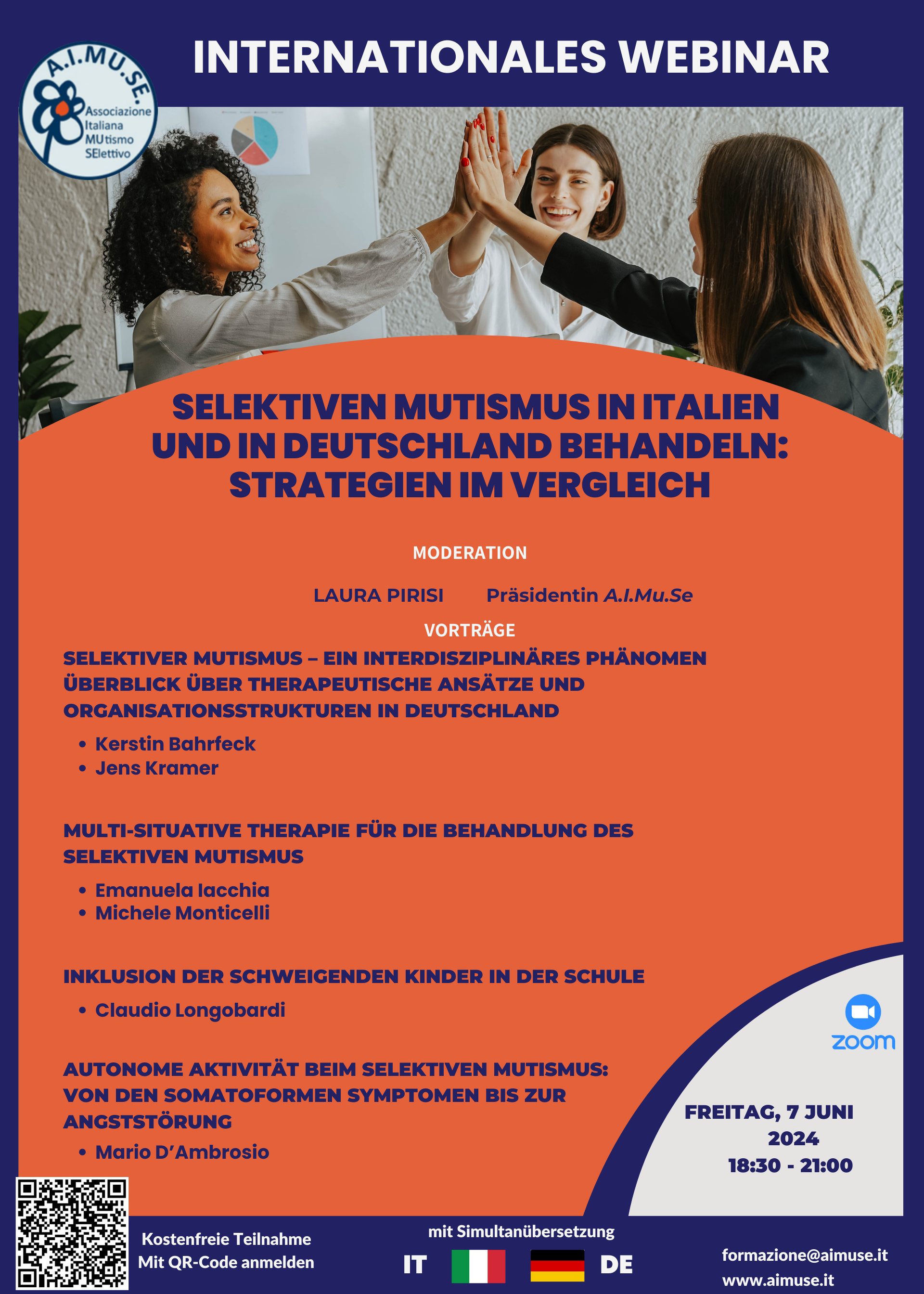 Ein internationaler Vergleich zwischen Italien und Deutschland zur Behandlung von selektivem Mutismus