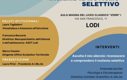 Regione Lombardia – Seminario Informativo Formativo – Lodi 24 ottobre 2024