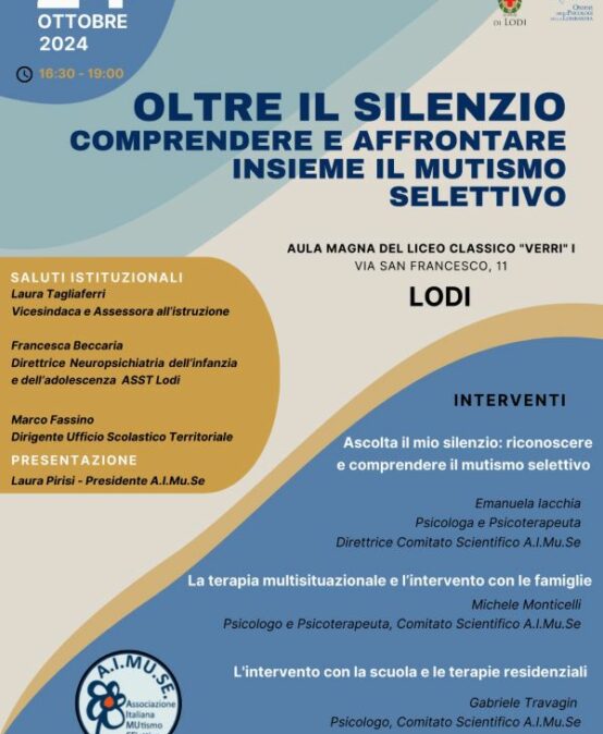 LODI (Lombardia) – Seminario Formativo – Informativo